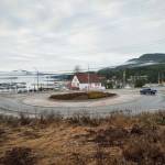 Businesses, schools, churches and public facilities line Veterans Memorial Highway running through Auke Bay on Wednesday, Nov. 28, 2018. The Planning Commissions Auke Bay Implementation Committee is in the midst of drafting an ordinance to create a Community Mixed Use zoning district and an Auke Bay Overlay district. (Michael Penn | Juneau Empire)