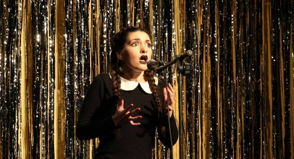 Lydia Smith performs a musical theater number during Juneaus Got Talent 2016. (Diane Antaya | Courtesy photo for Juneau Dance Theatre)