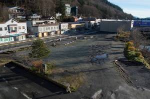 The Archipelago Lot on South Franklin Street on Friday, Nov. 24, 2018. (Michael Penn | Juneau Empire)