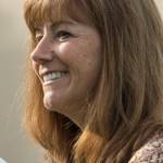 Juneau School Districts interim Superintendent Bridget Weiss watches first day of school activities on Aug. 20, 2018. (Michael Penn | Juneau Empire File)