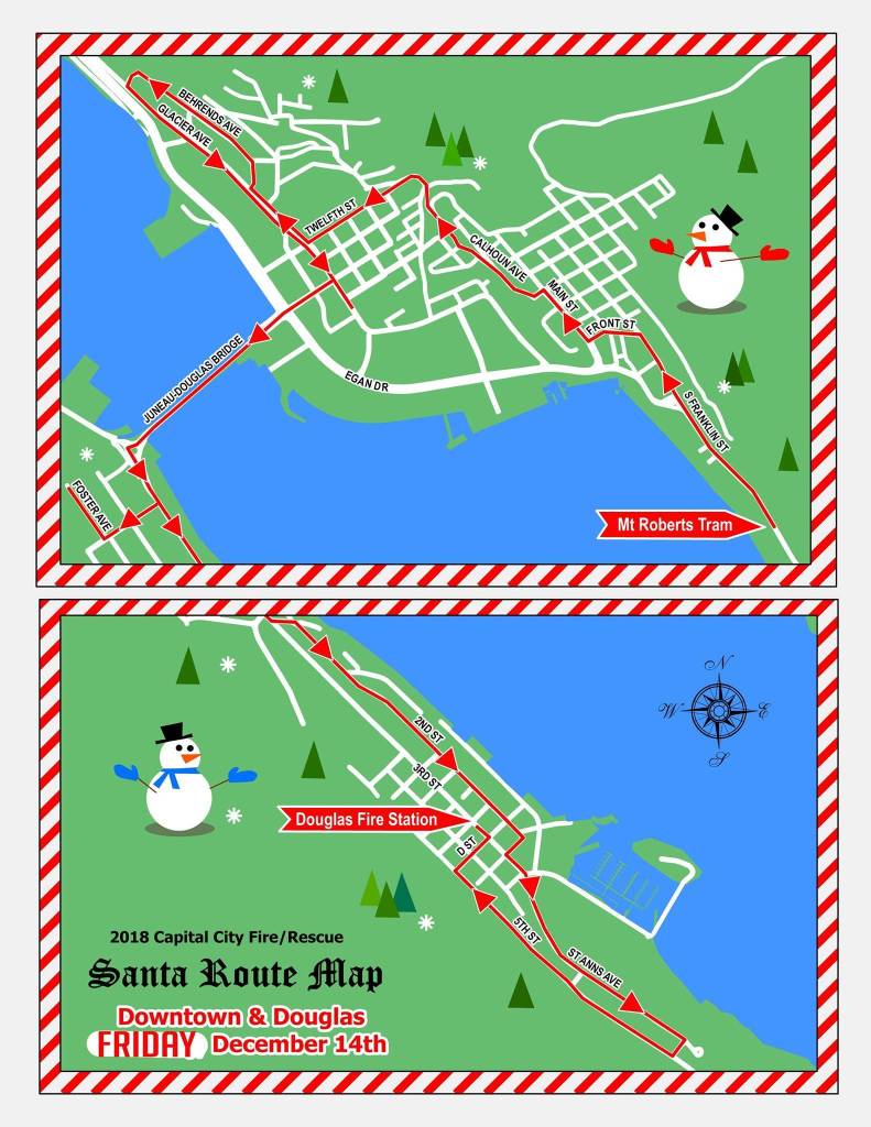 Santa Claus is coming to downtown