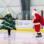 Ice and icing at holiday skate show and dessert auction