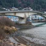 The Douglas Bridge on Monday, Dec. 17, 2018. (Michael Penn | Juneau Empire)