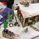 AEL&P made a gingerbread house that included a water wheel and a loaded slay. Ten businesses supporting 10 nonprofits made gingerbread structures for a fundraising contest that ended Wednesday, Dec. 19, 2018. (Courtesy Photo | Mendenhall Auto Center)