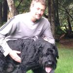 Ian Martin and his dog Ricky. (Courtesy photo)