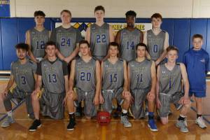Maine-Endwell High School boys basketball team. (Courtesy Photo | Twitter)