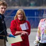 Capital City Fire/Rescue paramedic Travis Larsen participates in an emergency response training exercise at the A-J Dock in April 2014. Larsen was named one of CCFRs Firefighters of the Year for 2018. (Michael Penn | Juneau Empire File)