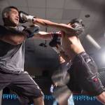 Joe Smith takes on Richard Jim at the Beatdown #33 at the Elizabeth Peratrovich Hall on Friday, Dec. 28, 2018. Smith won the match. (Michael Penn | Juneau Empire)