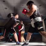 Moa Maka takes on Steven Roberts at the Beatdown #33 at the Elizabeth Peratrovich Hall on Friday, Dec. 28, 2018. Maka won the match. (Michael Penn | Juneau Empire)