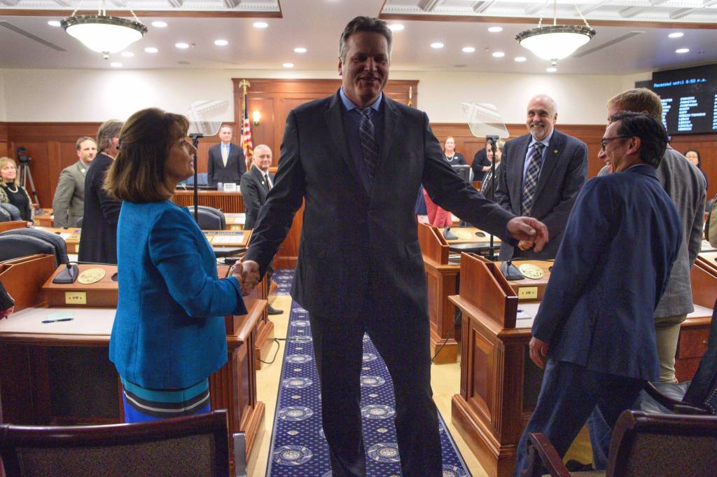 Dunleavy declares ‘war on criminals,’ delves into fiscal plan