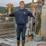 Nov. 25, 2018: Heres a big thanks to all the working people in Juneau who help make our community a wonderful place to live. On this day, I ran into Eric Daugherty selling Dungeness crab off the F/V Americanus. Fishing is all about being practical, but I thought Eric also looked ruggedly handsome in his navy Taku Fisheries sweatshirt, jeans and Xtratufs.