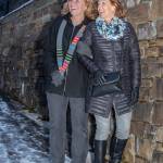 Jan. 13, 2019: Neither rain, nor sleet, nor Taku winds can keep these longtime friends and walking buddies from an outing. Even on the worst weather days, they manage to look great. Sandys outfit includes a London Fog coat and Dockers pants, accessorized with Merrell shoes and a multi-colored Smartwool scarf and gloves. Mary Lou sports a Patagonia jacket, NYDJ pants, Bandolino boots, with a scarf from JJill and purse by Kate Spade.