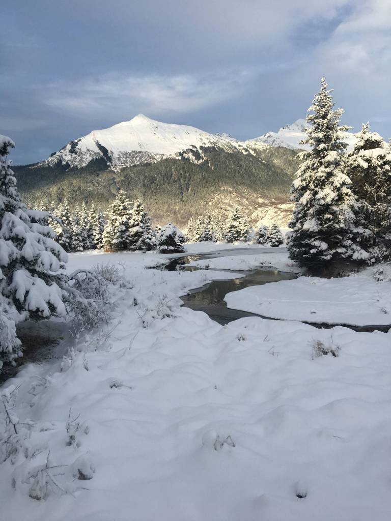 Meandering through Dredge Lake meadows toward Mount McGinnis. (Courtesy Photo | Denise Carroll)