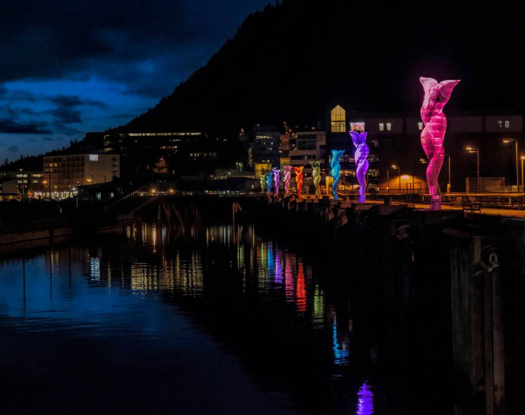 Downtown city lights. (Courtesy Photo | Janice Gorle)