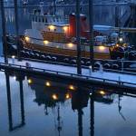 Reflections in the downtown boat harbor . (Courtesy Photo | Denise Carroll)