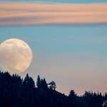 Moonrise in Juneau, Aug. 24. (Courtesy Photo | Kerry Howard)