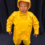 Roblin Gray Davis was one of the local artists to be awarded a Rasmuson Foundation Individual Artist Project Award in 2018. Davis, seen in this photo rehearsing his solo show, expects the piece with the working title Soaked to premiere in Juneau this spring. (Courtesy Photo | Roblin Davis)