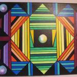 Forty of Carol Carlsons colorful and abstract works will be shown at the Juneau Arts & Culture Center Friday, Jan. 4, 2019. (Courtesy Photo | Carol Carlson)