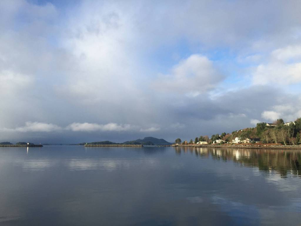 The view from Planet Alaskas live aboard in Sitka before moving to Juneau. (Courtesy Photo | Vivian Mork)