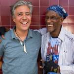 Preston Singletary and the late Bernie Worrell, founding members of Khu.Eéx, a jazz-funk-rock band that blends Alaska Native and Native American culture with a unique musical sound. (Courtesy Photo | Russell Johnson)