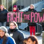 Scenes from the Womens March on Juneau in front of the Alaska State Capitol on Saturday, Jan. 19, 2019. (Michael Penn | Juneau Empire)