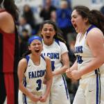 Sister act propels Falcons to crosstown rivalry win