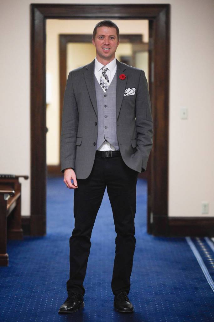 Chad Hutchison, Council for the Senate Majority, photographed at the Capitol on Tuesday, Jan. 29, 2019. (Michael Penn | Juneau Empire)