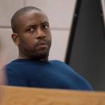 Laron Carlton Graham appears in Juneau Superior Court on Monday, Feb. 26, 2018, for an arraignment on two counts of first-degree murder for the Nov. 15, 2015 shooting deaths of 36-year-old Robert H. Meireis and 34-year-old Elizabeth K. Tonsmeire. (Michael Penn | Juneau Empire File)