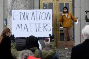 Governor proposes cutting almost half of university’s total operating budget