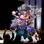 Samantha Adams models her Tourbillion at the Wearable Art show at Centennial Hall on Saturday, Feb. 16, 2019. (Michael Penn | Capital City Weekly)