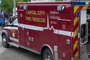 Five-car crash sends three to hospital