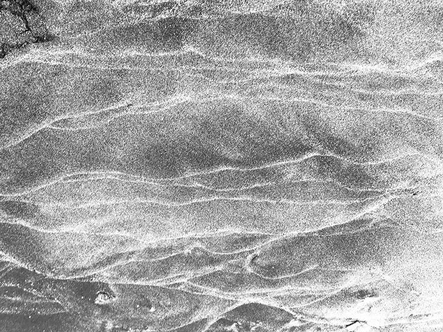 The shifting whispering black sands of Boy Scout Beach at ebb tide, March 22, 2019. (Courtesy Photo | Denise Carroll)