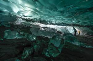 Fire department responds to emergency call for injured hiker at ice cave