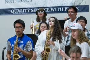 Southeast pep bands integral to Region V Tournament
