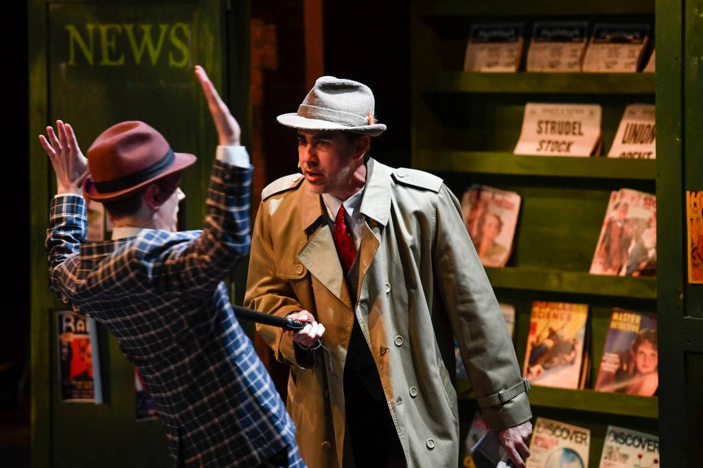 A performance of Guys and Dolls at Perseverance Theatre on Thursday, March 14, 2019. (Michael Penn | Juneau Empire)