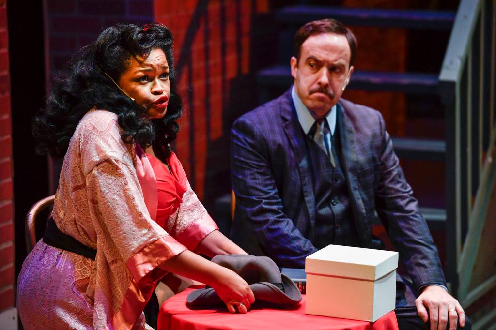 A performance of Guys and Dolls at Perseverance Theatre on Thursday, March 14, 2019. (Michael Penn | Juneau Empire)