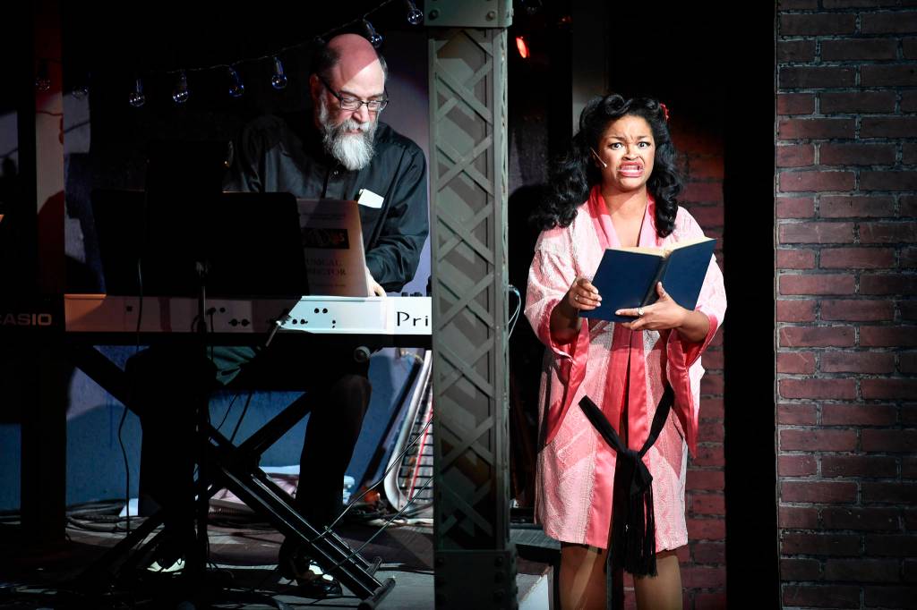 A performance of Guys and Dolls at Perseverance Theatre on Thursday, March 14, 2019. (Michael Penn | Juneau Empire)