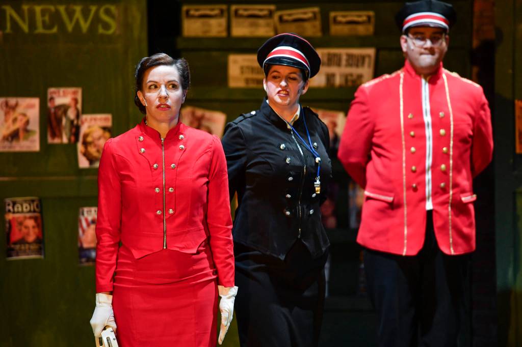 A performance of Guys and Dolls at Perseverance Theatre on Thursday, March 14, 2019. (Michael Penn | Juneau Empire)