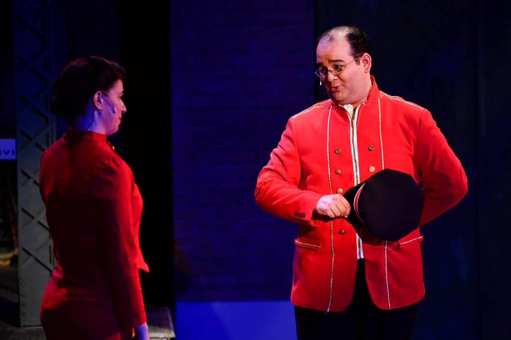 A performance of Guys and Dolls at Perseverance Theatre on Thursday, March 14, 2019. (Michael Penn | Juneau Empire)