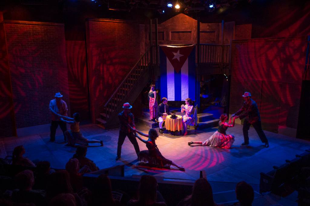 A performance of Guys and Dolls at Perseverance Theatre on Thursday, March 14, 2019. (Michael Penn | Juneau Empire)