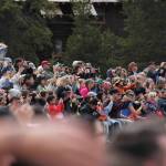 Yellowstone is beautiful, but word is out. The author missed the first seconds of Old Faithful to capture the crowd during the summer of 2017. (Jeff Lund | For the Juneau Empire)