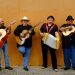 Los Texmaniacs, a conjunto quartet from San Antonio, Texas, will be be the guest artists at this years Alaska Folk Festival, which starts, Monday, April 8. Noel Hernandez plays bass, Max Baca sings and plays the bajo sexto, Josh Baca plays accordion and Lorenzo Martinez plays drums. (Courtesy Photo | Michael G. Stewart for Los Texmaniacs)