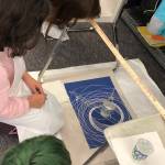 Students in Shawna Puustinens third grade class at Riverbend Elementary school participate in a STEM activity taught by Nancy Lehnhart in fall 2018. (Courtesy Photo | Shawna Puustinen)