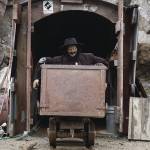The title character in the movie Sudsy Smith Rides Again rides in a mine cart. (Courtesy Photo | For Chad Carpenter)