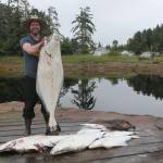 Life is good when halibut is in the freezer. (Jeff Lund | For the Juneau Empire)