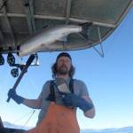 Artist Jonny Antoni, seen here fishing near Yakobi Island on Cross Sound in September 2018, is a Mesa, Arizona resident and designed the poster for this Alaska Folk Festival. (Courtesy Photo | Jonny Antoni)