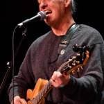 Carl Reese, of Juneau, performs at the 45th annual Alaska Folk Festival at Centennial Hall on Monday, April 8, 2019. (Michael Penn | Juneau Empire)