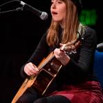 Nakenna Kotlarov, of Juneau, performs at the 45th annual Alaska Folk Festival at Centennial Hall on Monday, April 8, 2019. (Michael Penn | Juneau Empire)