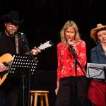 Lost on C, of Juneau, perform at the 45th annual Alaska Folk Festival at Centennial Hall on Monday, April 8, 2019. (Michael Penn | Juneau Empire)