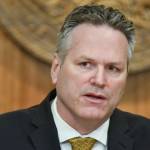 Gov. Mike Dunleavy speaks during a press conference at the Capitol on Tuesday, April 9, 2019. (Michael Penn | Juneau Empire)